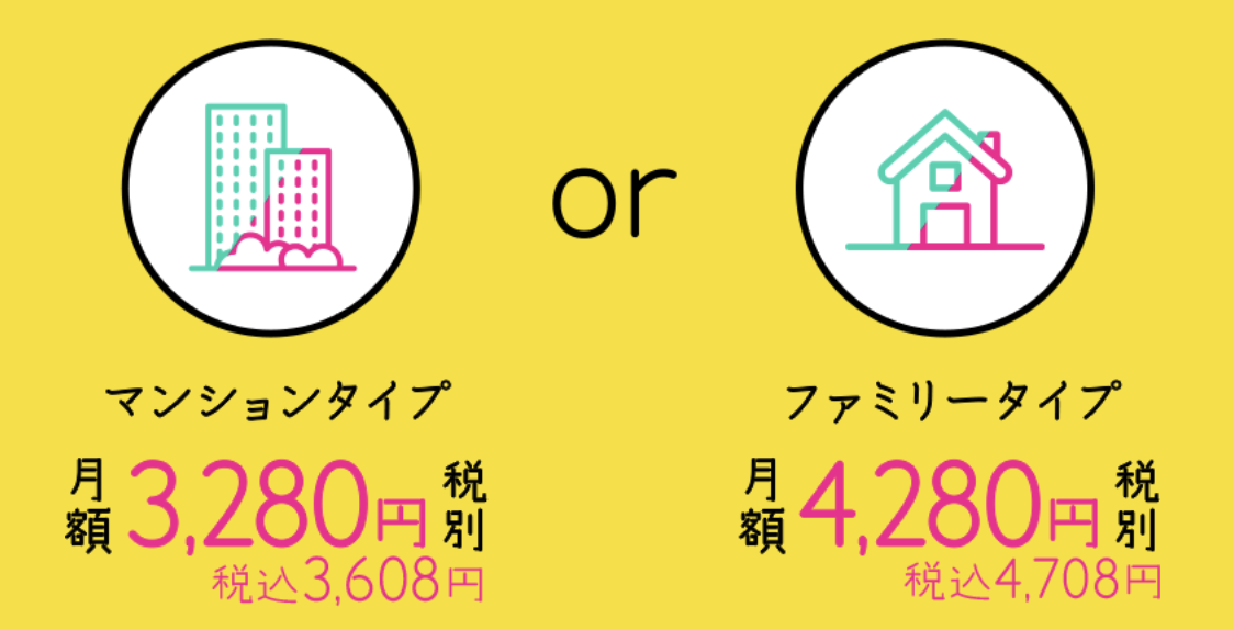 おてがる光の料金